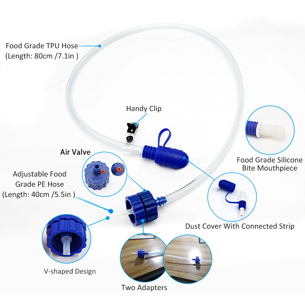 Su Şişesi İçme Tüpü Çift Adapt - Fishing Kit Compact incelemesi ve fiyatı
