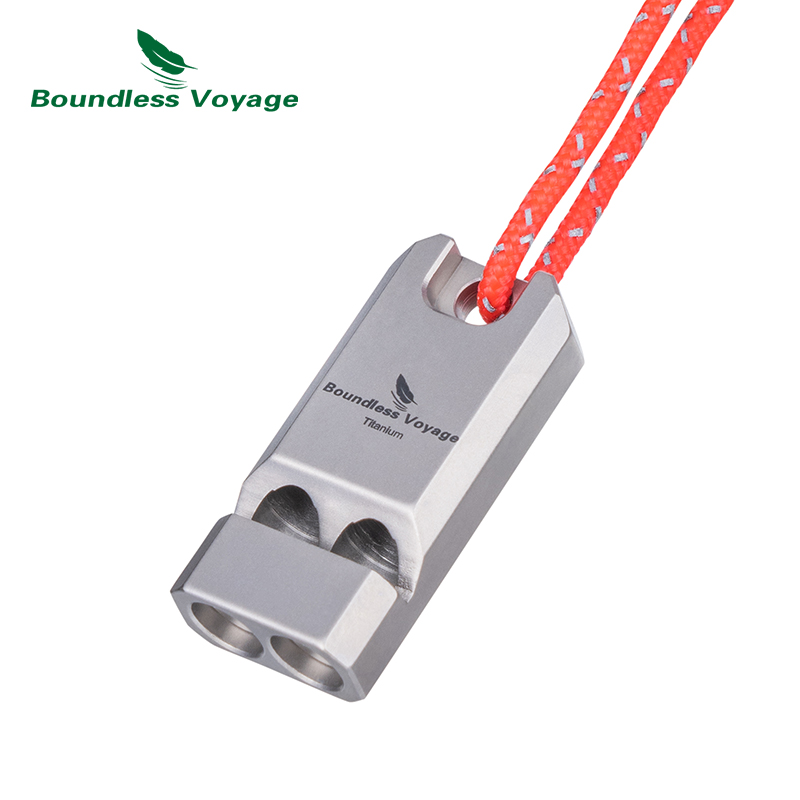 Sınırsız Voyage titanyum düdük - Emergency Whistle Loud incelemesi ve fiyatı